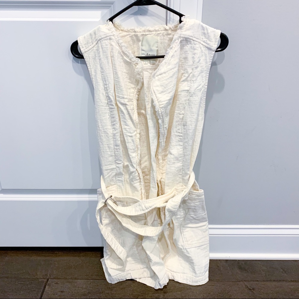 Anthropologie Elevenses off white Luna Fra…